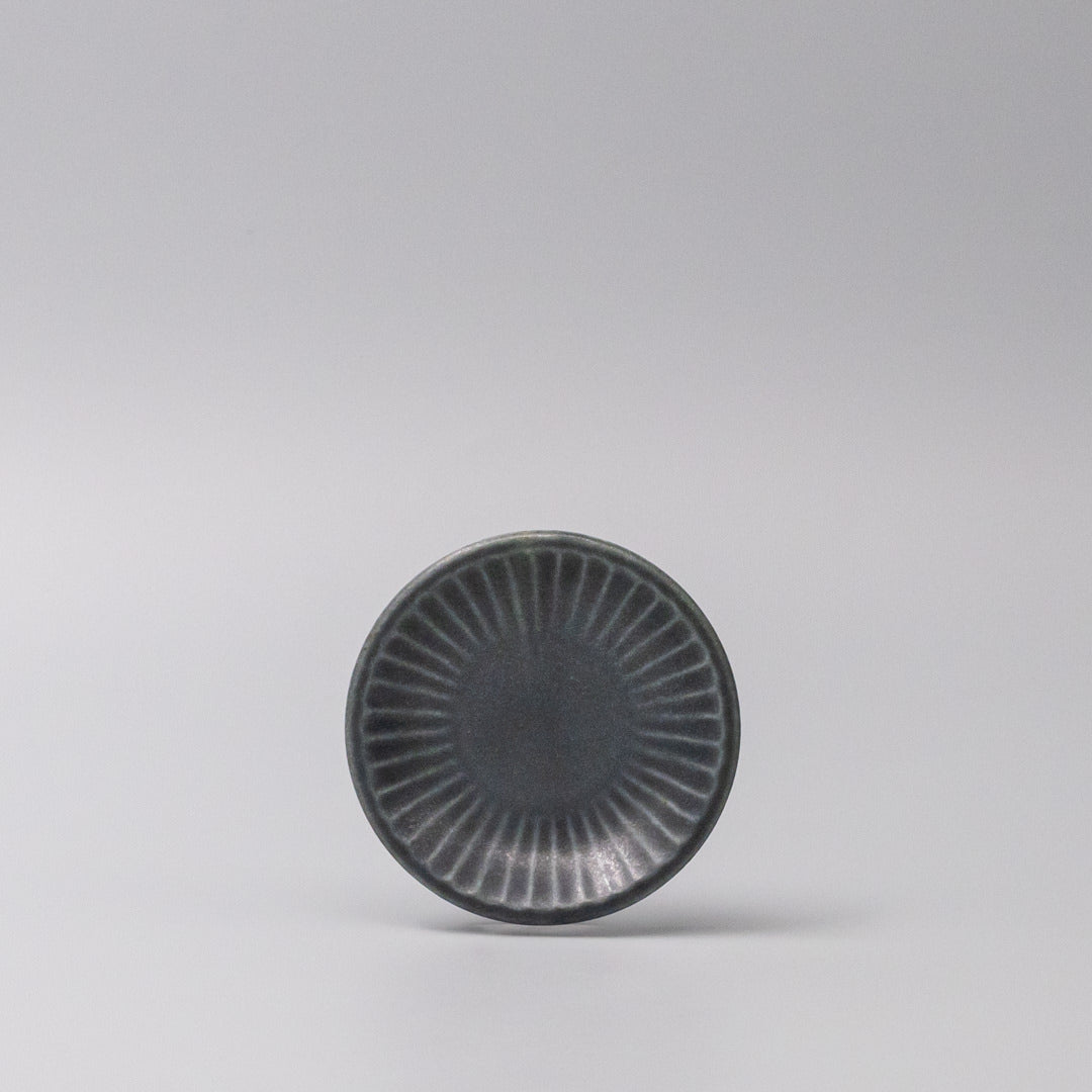Sauce Dish 9.5cm Sunburst Dark Navy Glaze V637-C3638