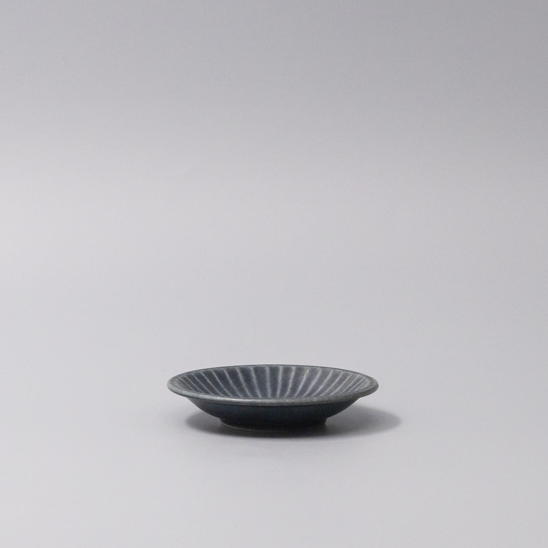 Sauce Dish 9.5cm Sunburst Dark Navy Glaze V637-C3638