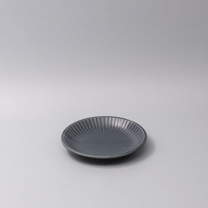 Plate 15.5cm Sunburst Dark Navy Glaze V637-C3642