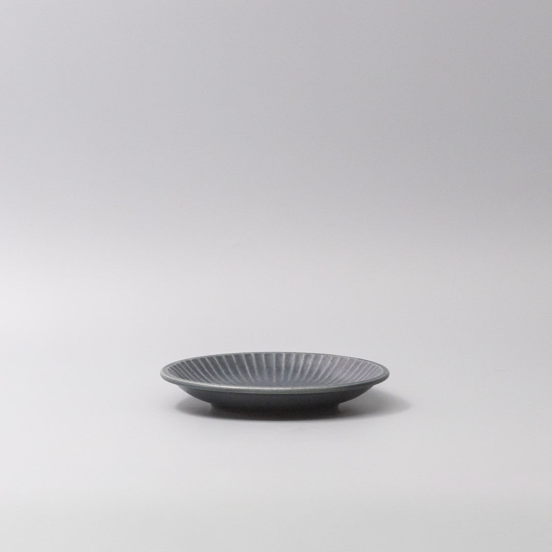 Plate 15.5cm Sunburst Dark Navy Glaze V637-C3642