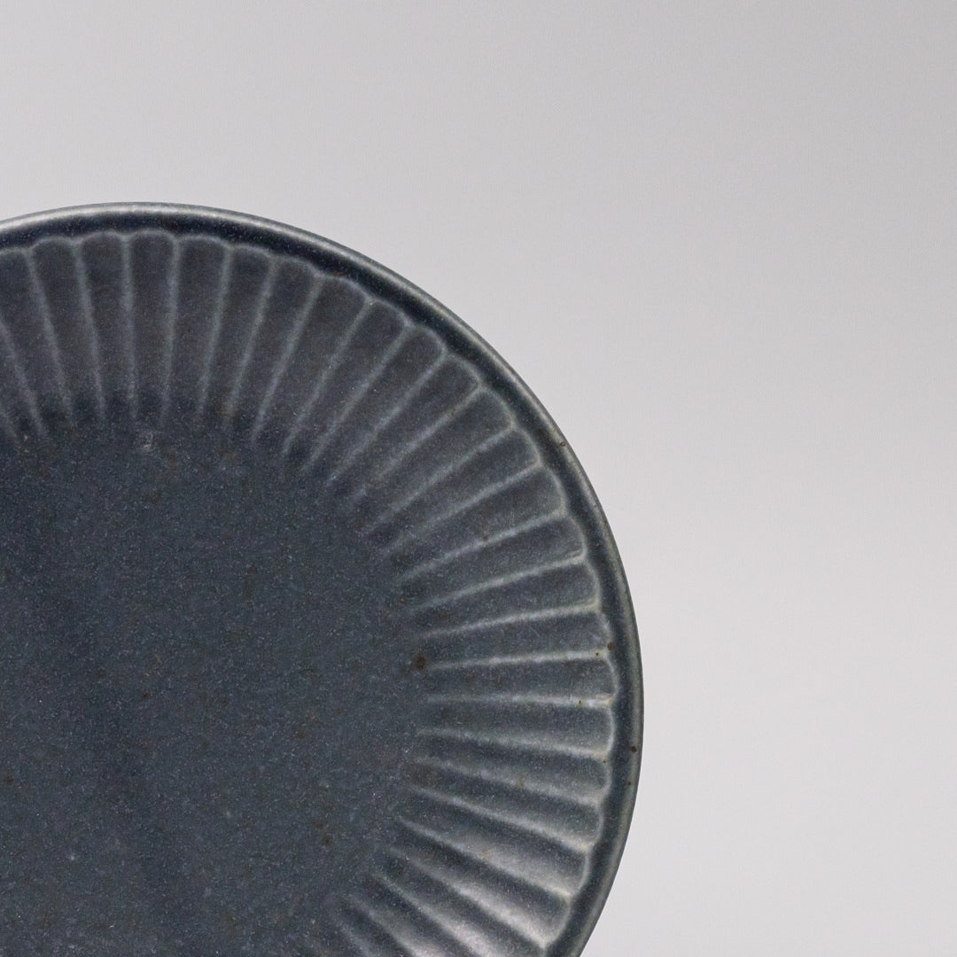 Plate 15.5cm Sunburst Dark Navy Glaze V637-C3642