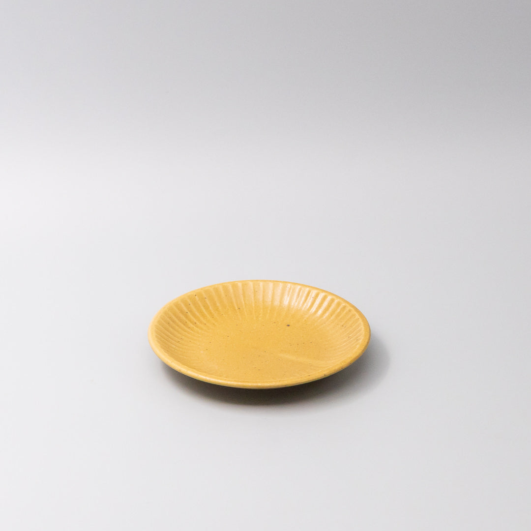 Plate 15.5cm Sunburst Turmeric Glaze V637-C3644