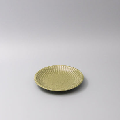 Tapas Plate 15.5cm Apple Green Glaze V637-C3645