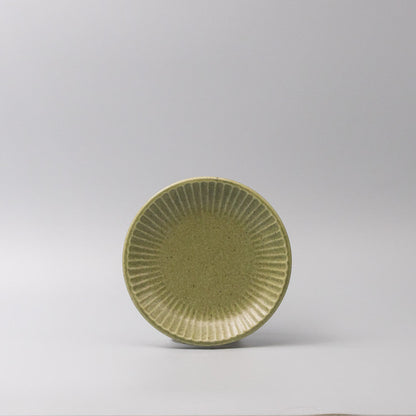 Tapas Plate 15.5cm Apple Green Glaze V637-C3645