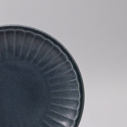 Plate 21.4cm Sunburst Navy Glaze V637-C3646