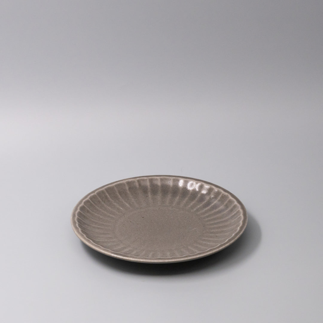Plate 21.4cm Sunburst Dove Glaze V637-C3647