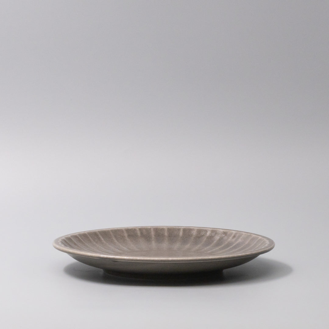 Plate 21.4cm Sunburst Dove Glaze V637-C3647