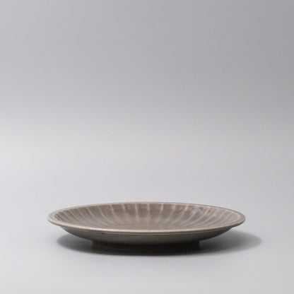 Plate 21.4cm Sunburst Dove Glaze V637-C3647