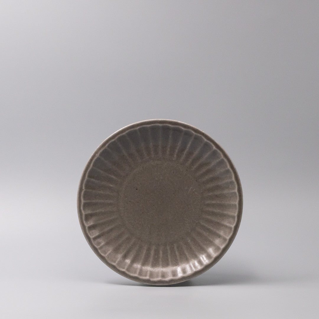 Plate 21.4cm Sunburst Dove Glaze V637-C3647