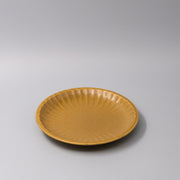 Plate 21.5cm Sunburst Turmeric Glaze V637-C3648