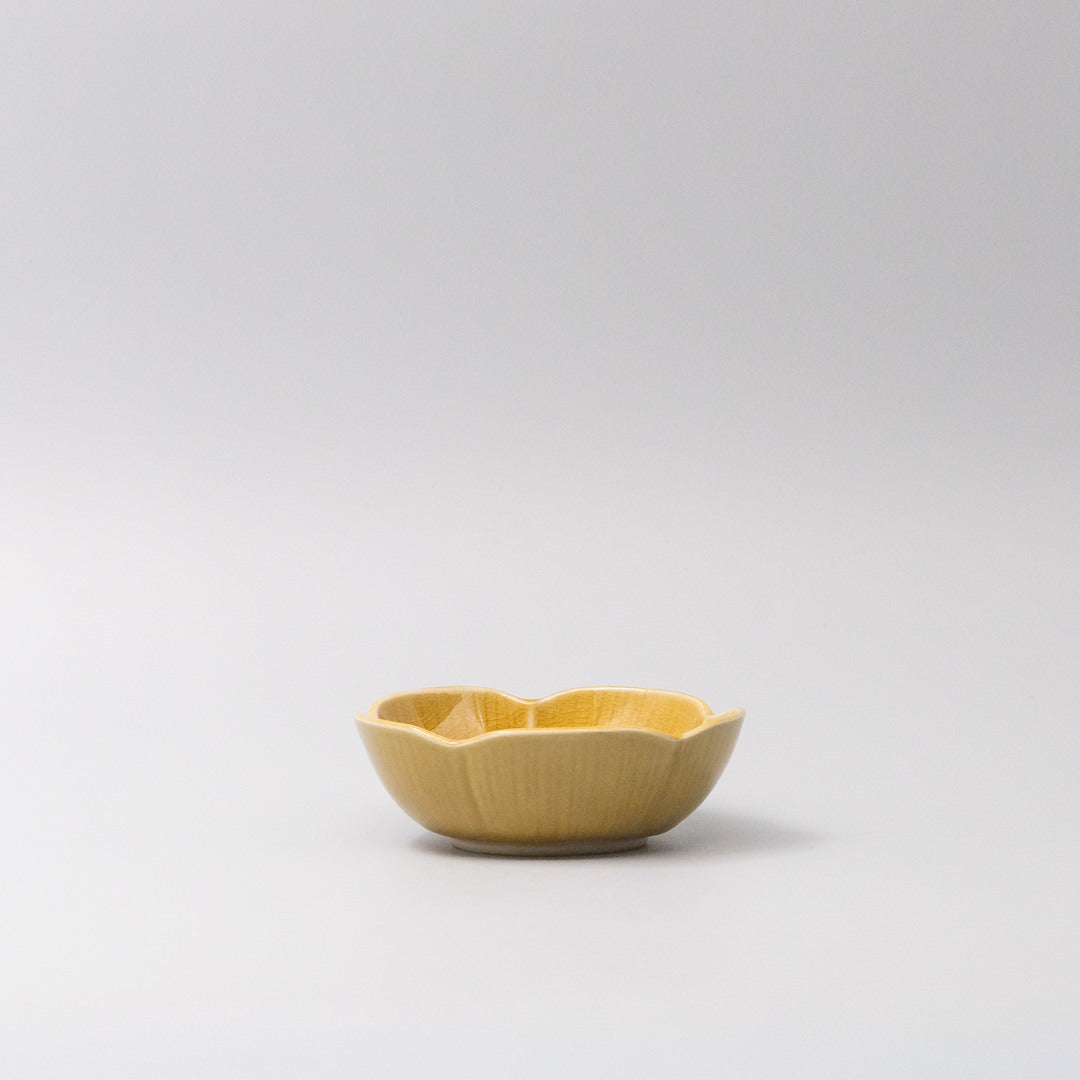 Sauce Dish 12.5cm Amane Amber Glaze V637-C3653