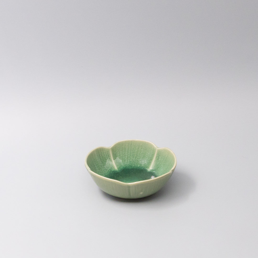 Sauce Dish 12.5cm Amane Emerald Glaze V637-C3654