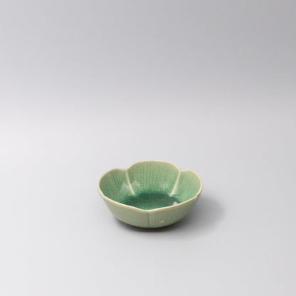 Sauce Dish 12.5cm Amane Emerald Glaze V637-C3654