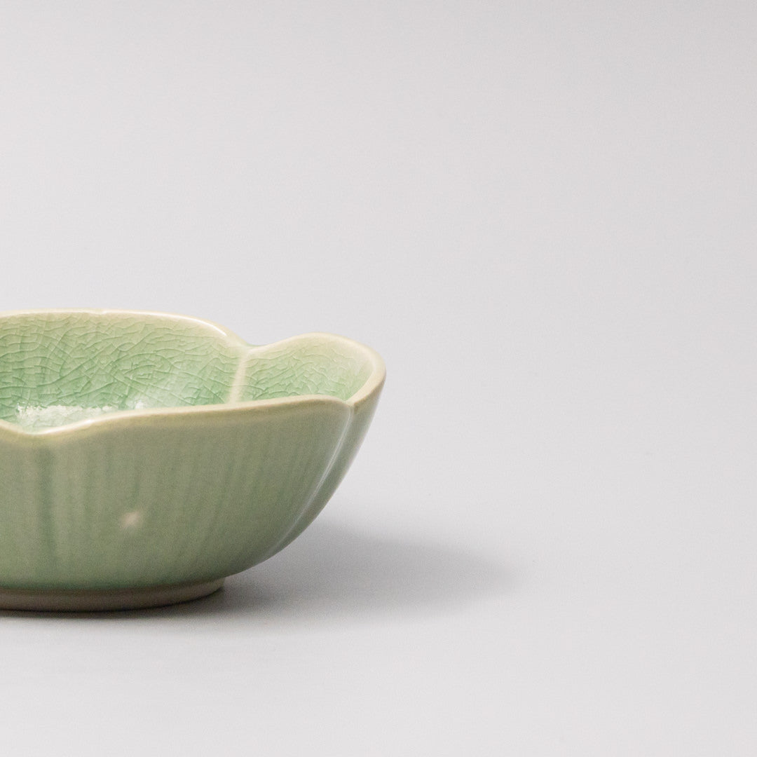 Sauce Dish 12.5cm Amane Emerald Glaze V637-C3654