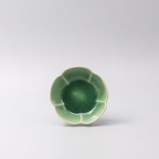 Sauce Dish 12.5cm Amane Emerald Glaze V637-C3654