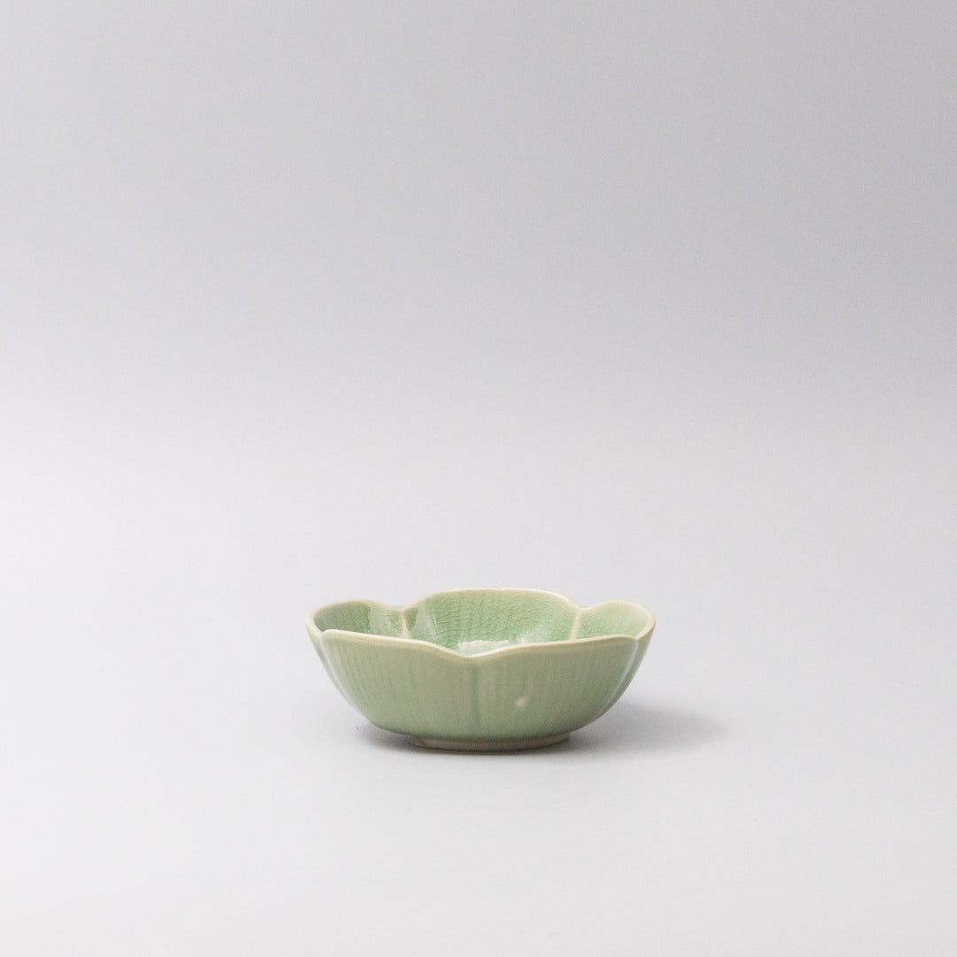 Sauce Dish 12.5cm Amane Emerald Glaze V637-C3654