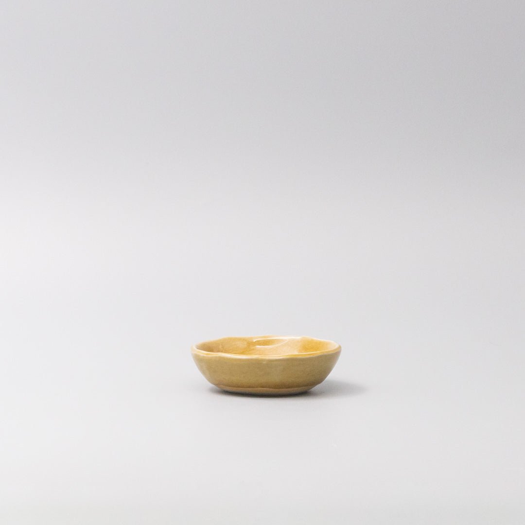 Sauce Dish 9cm Amane Amber Glaze V637-C3656