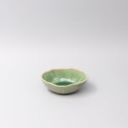 Bowl Oval 13.5cm Amane Emerald Glaze V637-C3663