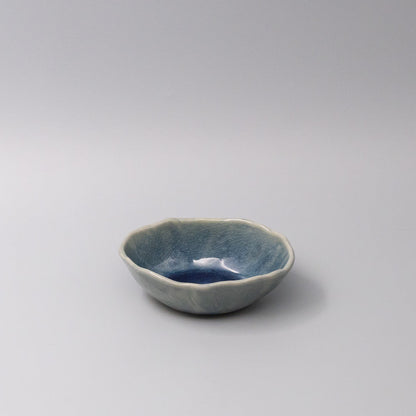 Bowl Oval 13.5cm Amane Sapphire Glaze V637-C3664