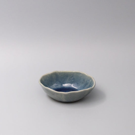 Bowl Oval 13.5cm Amane Sapphire Glaze V637-C3664