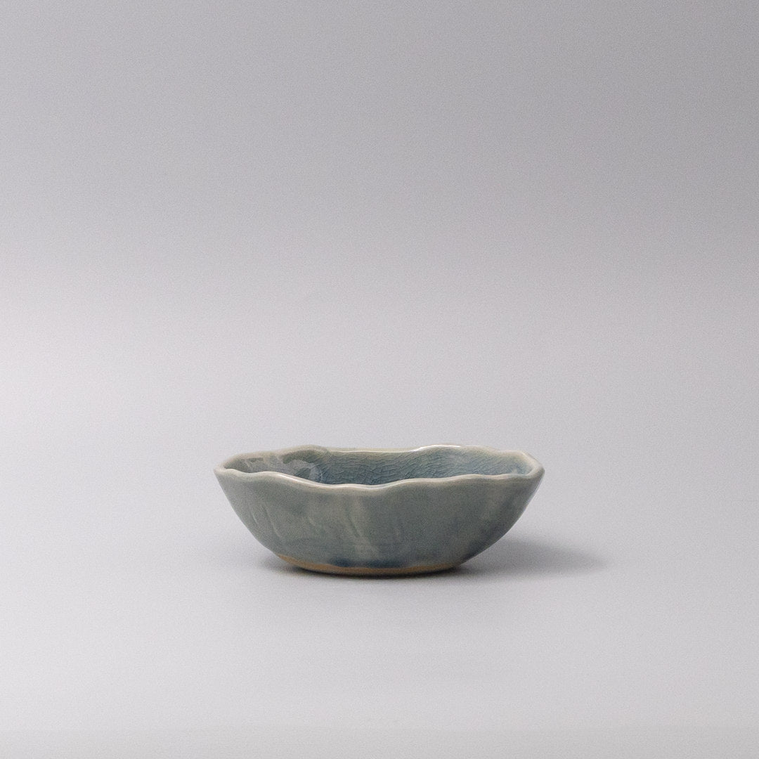 Bowl Oval 13.5cm Amane Sapphire Glaze V637-C3664