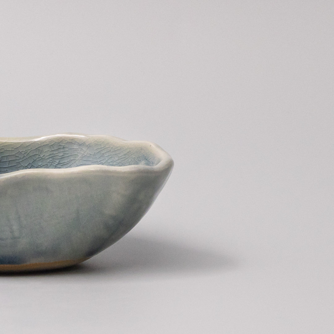 Bowl Oval 13.5cm Amane Sapphire Glaze V637-C3664