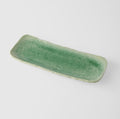 Plate Sashimi 31cm Amane Emerald Glaze V637-C3665
