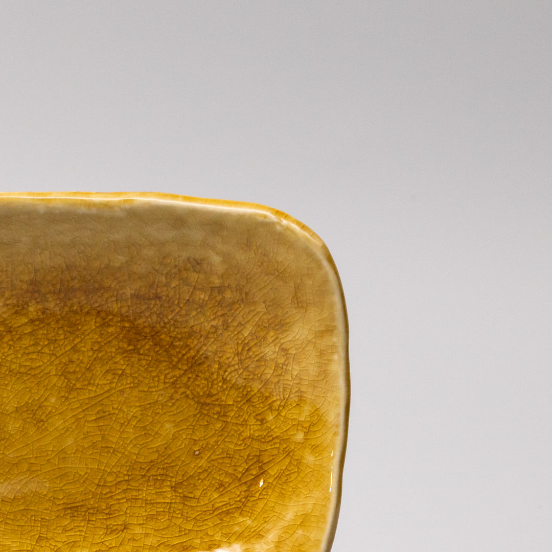 Plate Sashimi 31cm Amane Amber Glaze V637-C3666