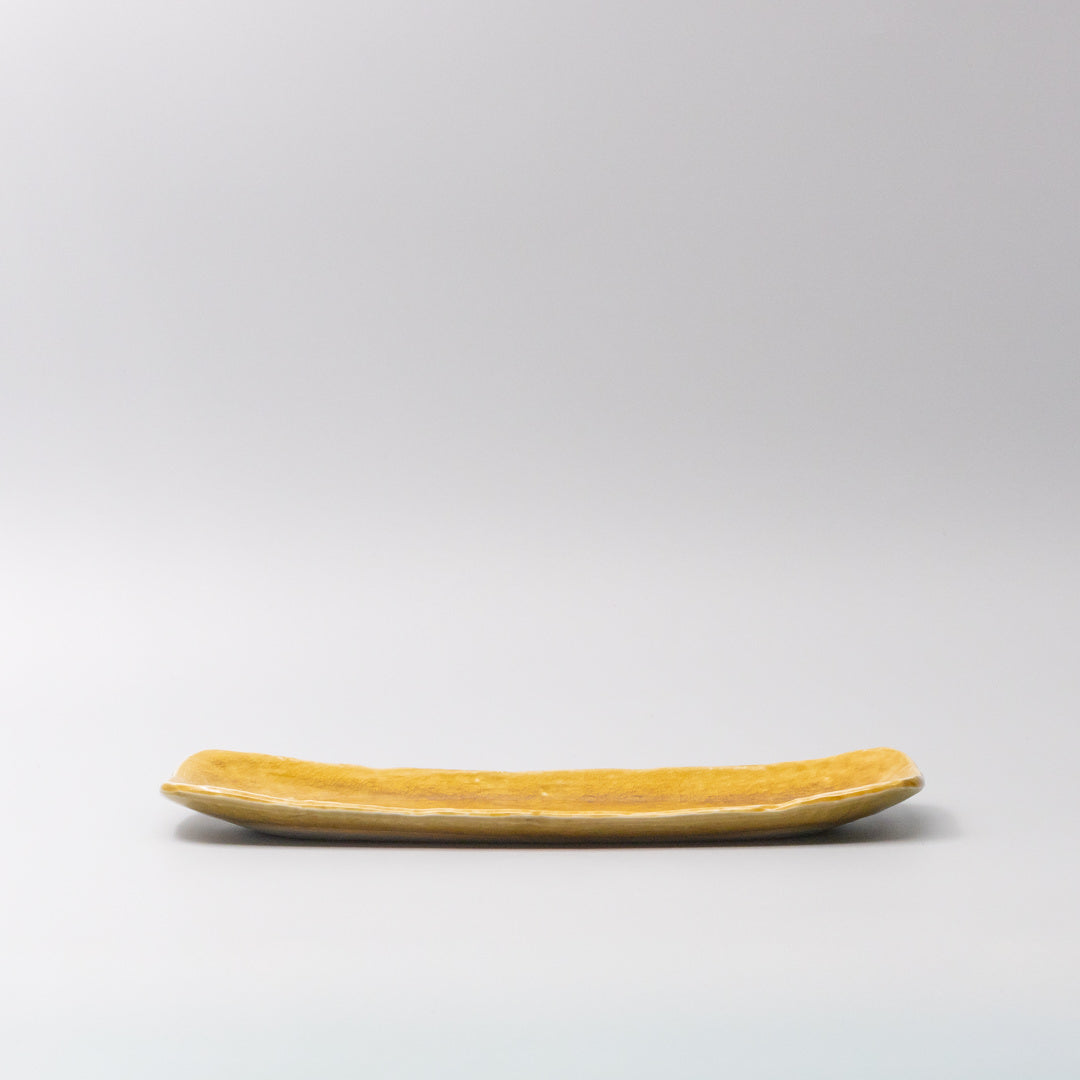 Plate Sashimi 31cm Amane Amber Glaze V637-C3666
