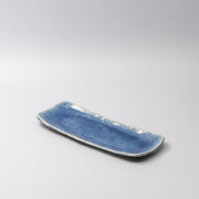Plate Sashimi 31cm Amane Sapphire Glaze V637-C3667