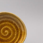 Plate 13.5cm Amane Amber Glaze V637-C3668