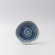 Plate 14cm Amane Sapphire Glaze V637-C3670