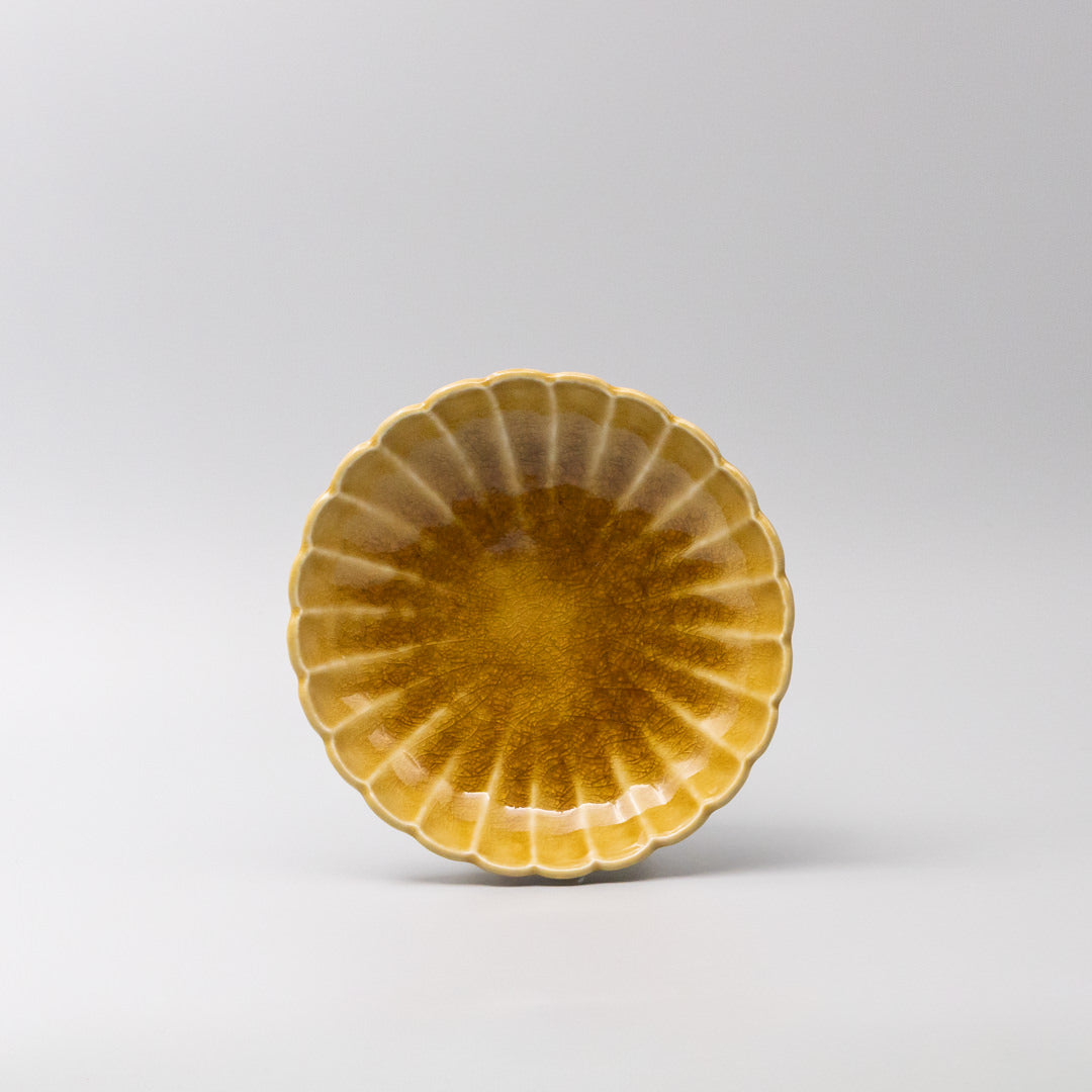 Bowl 19cm Amane Amber Glaze V637-C3671