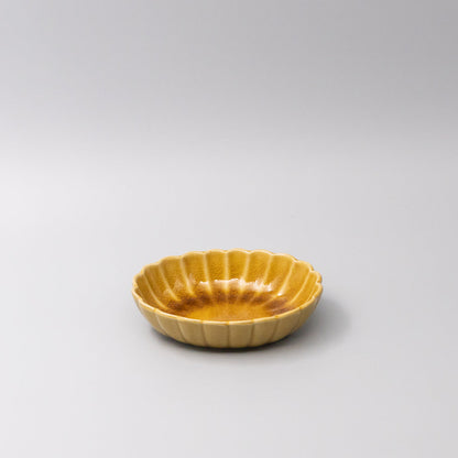 Bowl Oval 16cm Amane Amber Glaze V637-C3674