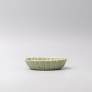 Bowl Oval 16cm Amane Emerald Glaze V637-C3675