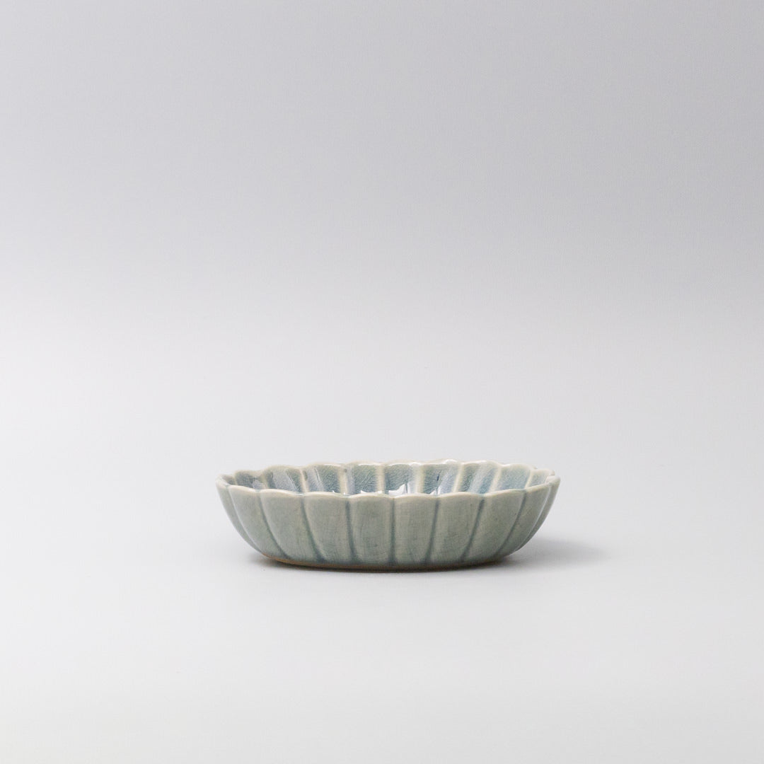 Bowl Oval 16cm Amane Sapphire Glaze V637-C3676