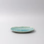 Sushi Plate 21cm Crackle Turquoise Glaze V637-C3677
