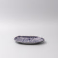 Sushi Plate 21cm Crackle Amethyst Glaze V637-C3678