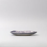 Sushi Plate 21cm Crackle Amethyst Glaze V637-C3678