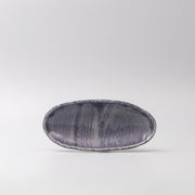 Sushi Plate 21cm Crackle Amethyst Glaze V637-C3678