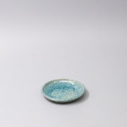 Sauce Dish 11.5cm Crackle Turquoise Glaze V637-C3683