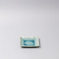 Sauce Dish 10cm Crackle Turquoise Glaze V637-C3685