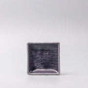 Sauce Dish 10cm Crackle Amethyst Glaze V637-C3686
