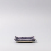 Sauce Dish 10cm Crackle Amethyst Glaze V637-C3686