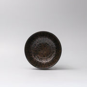 Bowl 16cm Bronze Converging Line Glaze V637-C3709