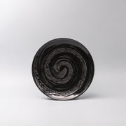 Dinner Plate 28cm Gunmetal Swirl Glaze V637-C3714