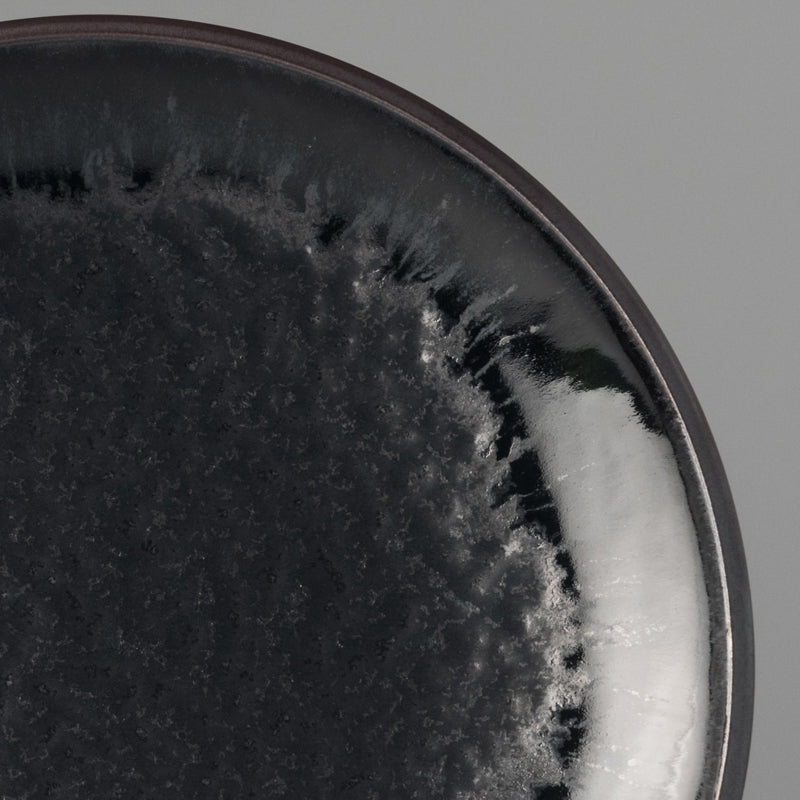 Side Plate 19cm Matt and Shiny Glaze V637-C3744