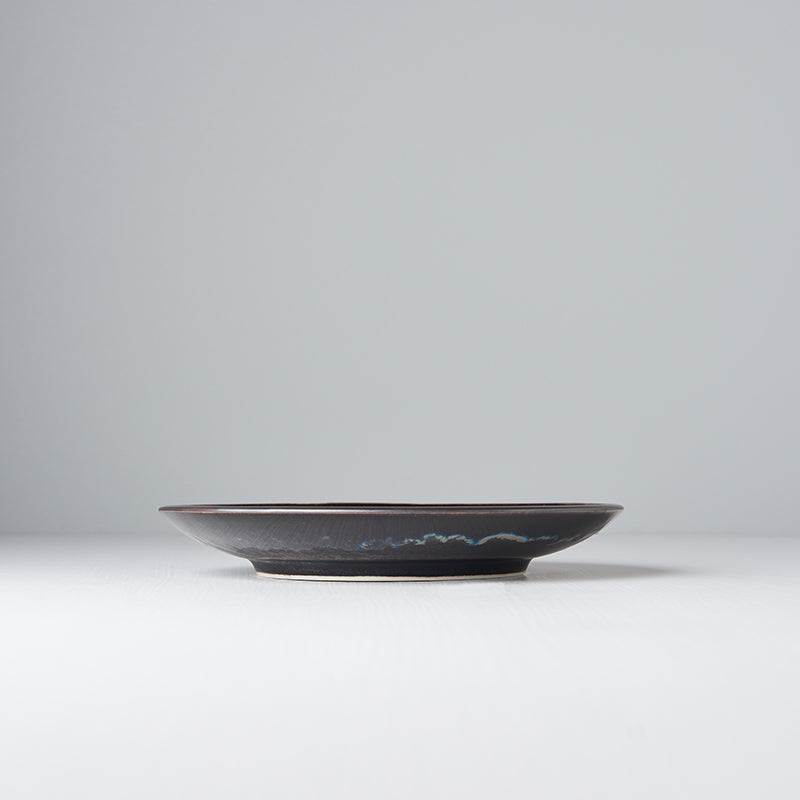 Side Plate 19cm Matt and Shiny Glaze V637-C3744