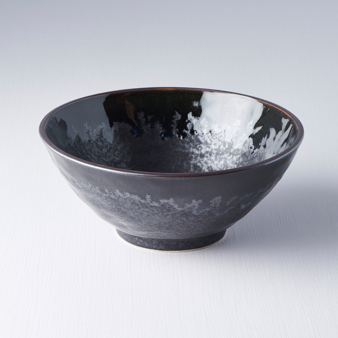 Udon Bowl 19cm Matt and Shiny Glaze V637-C3749