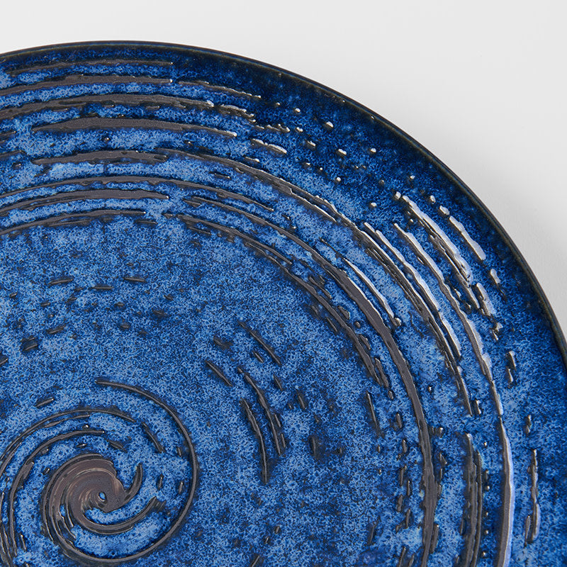 Dinner Plate 28cm Copper Swirl Glaze V637-C3757